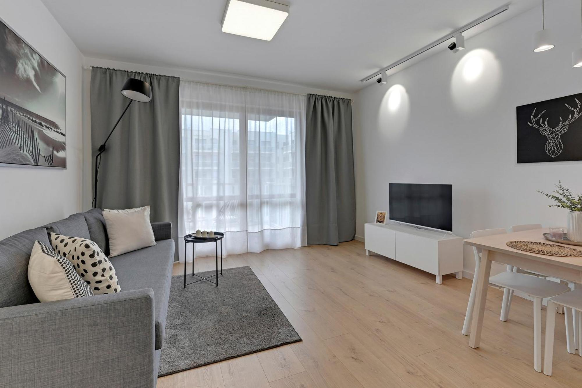 Mila Baltica Seaside, Sauna, Gym & Parking By Downtown Apartments Gdaňsk Exteriér fotografie